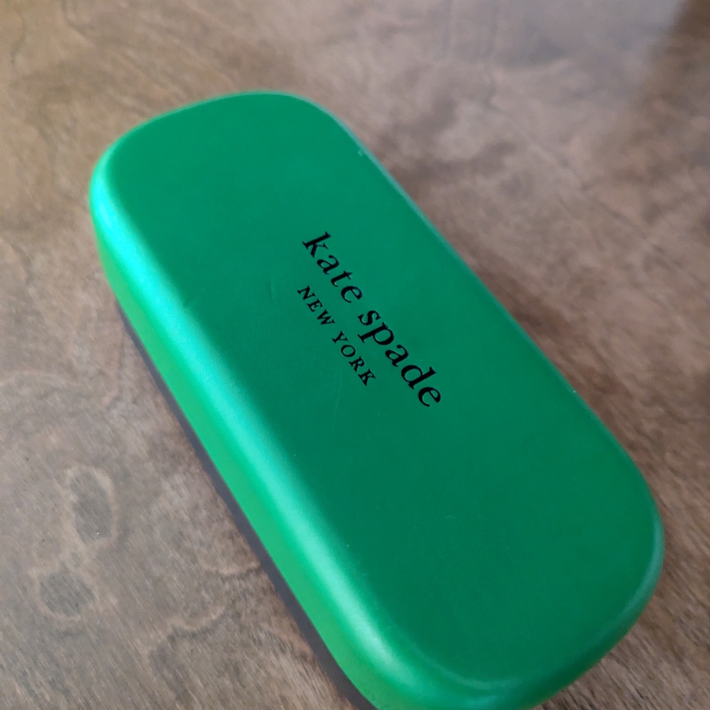 Kate Spade Green Glasses Case